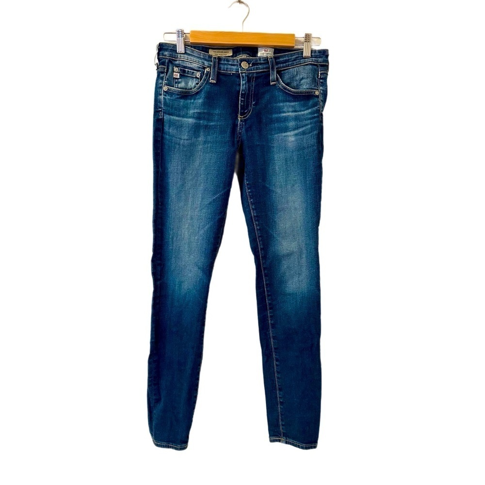 Women’s AG Adriano Goldschmied Dark Blue Skinny Jeans - Size 27R - PERFECT